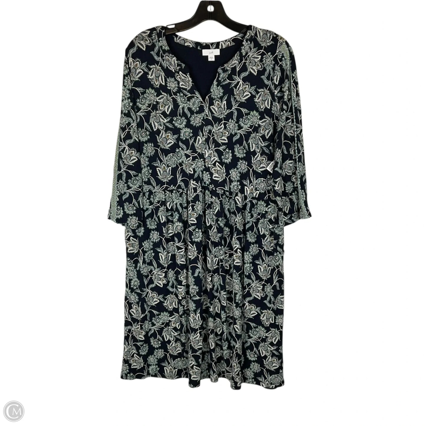 Dress Casual Short By J. Jill In Blue, Size: M