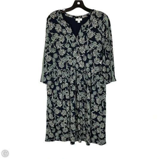 Dress Casual Short By J. Jill In Blue, Size: M