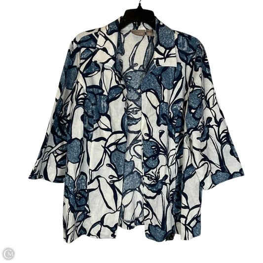 Cardigan By Chicos In White, Size: L