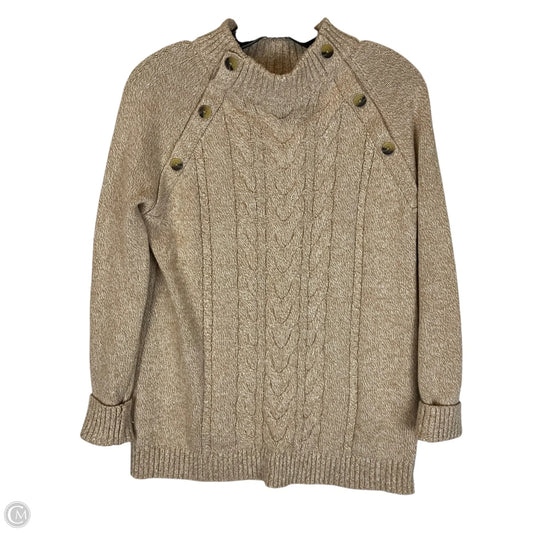Sweater By Talbots In Tan, Size: Xs
