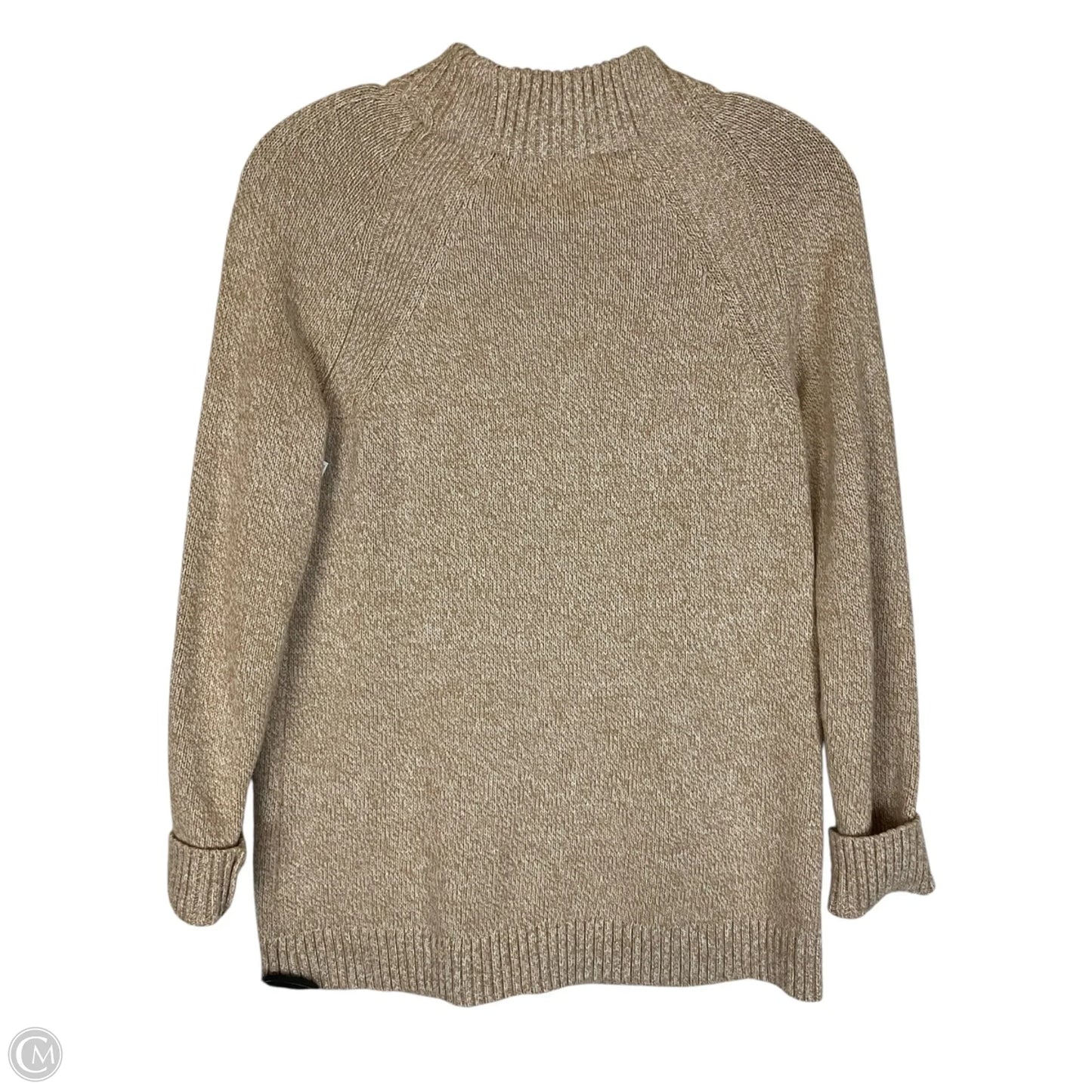 Sweater By Talbots In Tan, Size: Xs