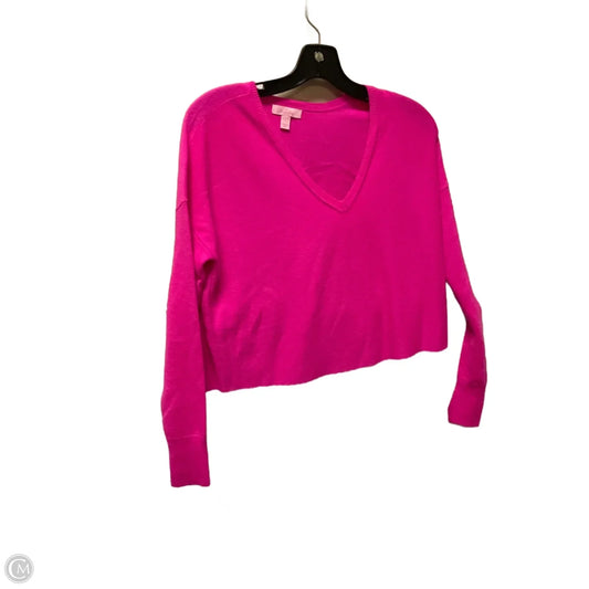 Top Long Sleeve Designer By Lilly Pulitzer In Pink, Size: Xxs