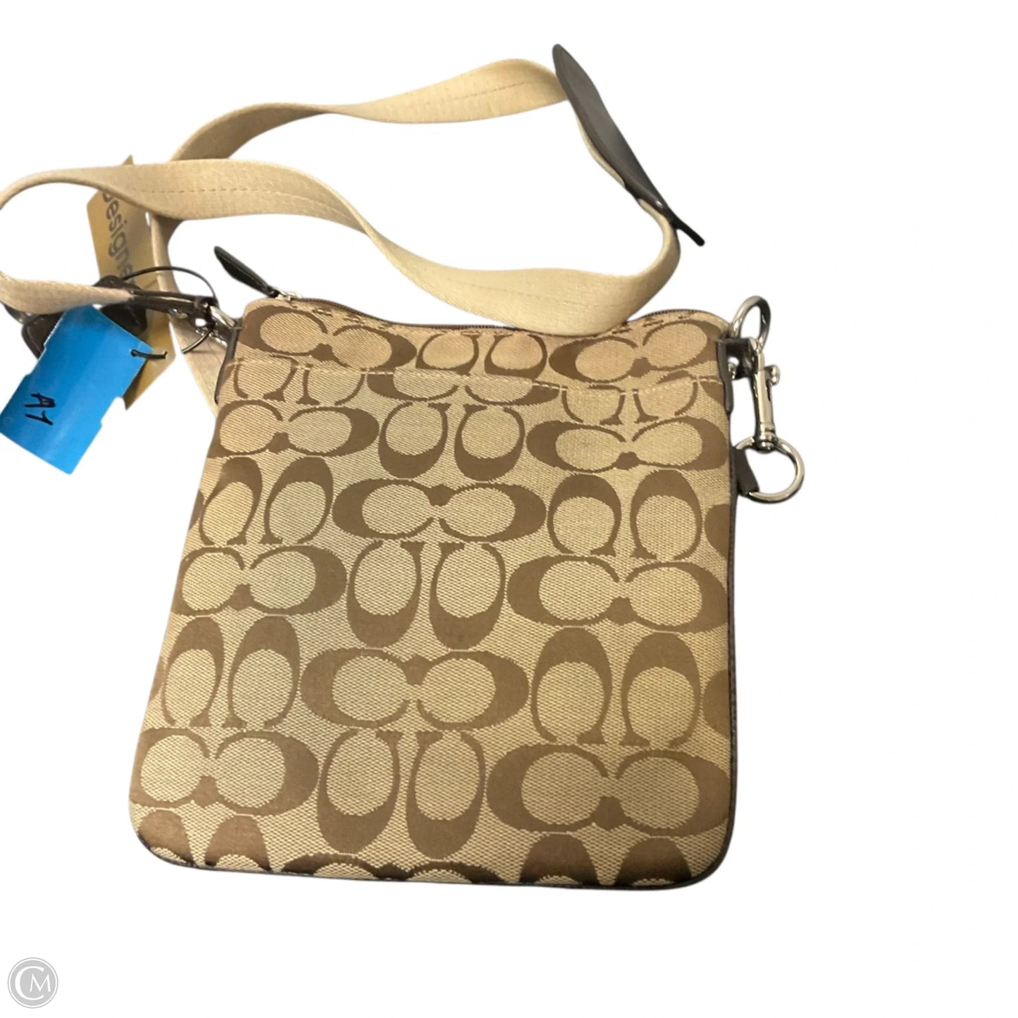 Crossbody Designer By Coach, Size: Small