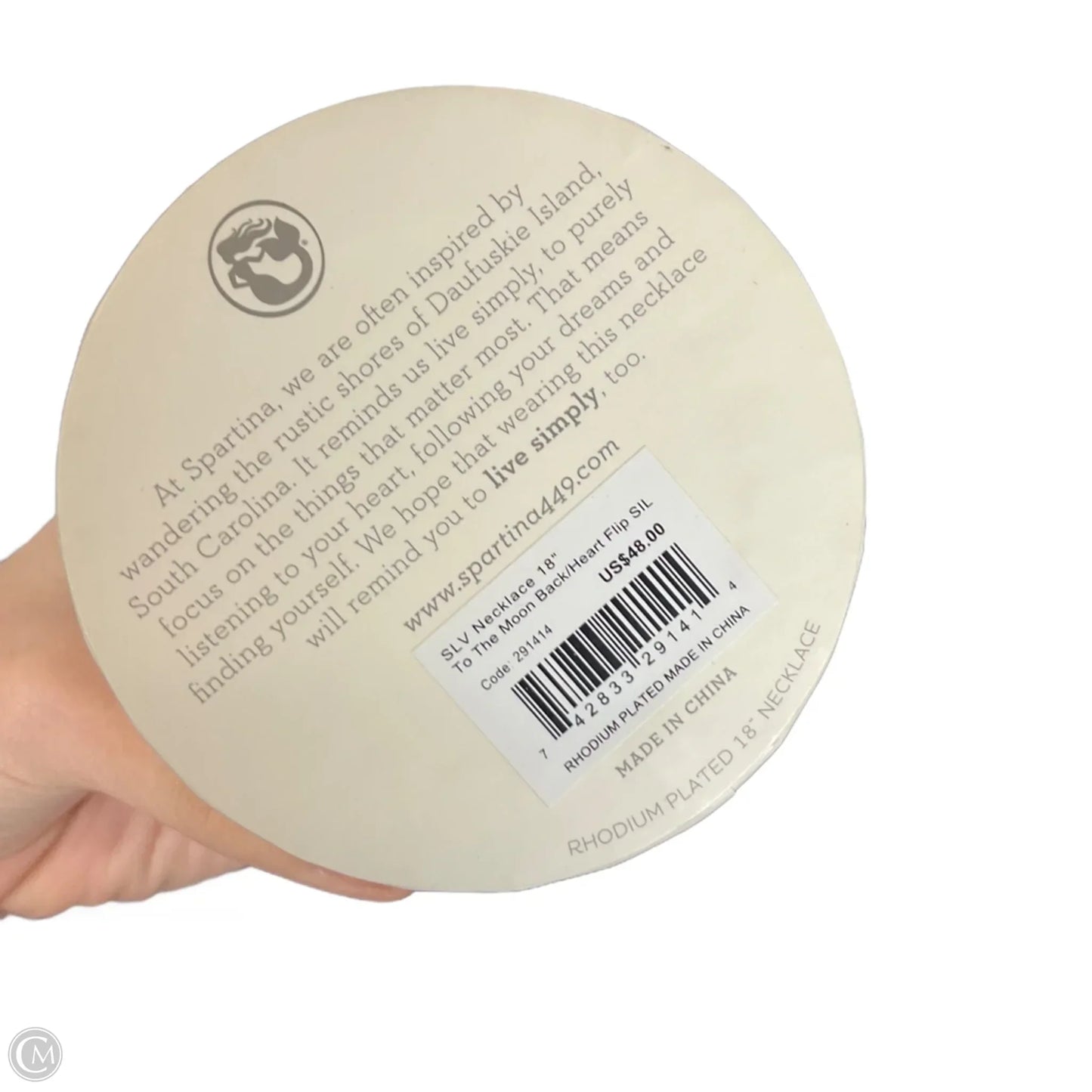 Necklace Charm By Spartina