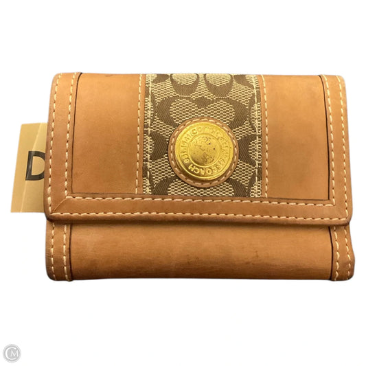 Wallet Designer By Coach, Size: Small