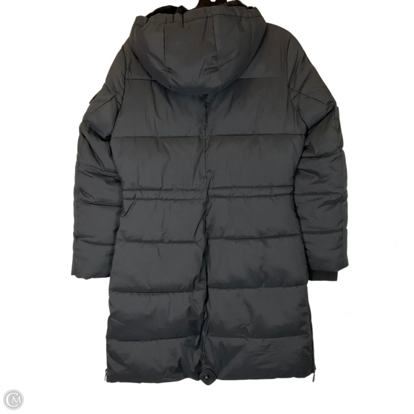 Coat Puffer & Quilted By Calvin Klein In Black, Size: S