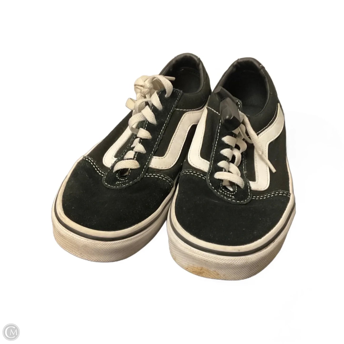 Shoes Sneakers By Vans In Black, Size: 7
