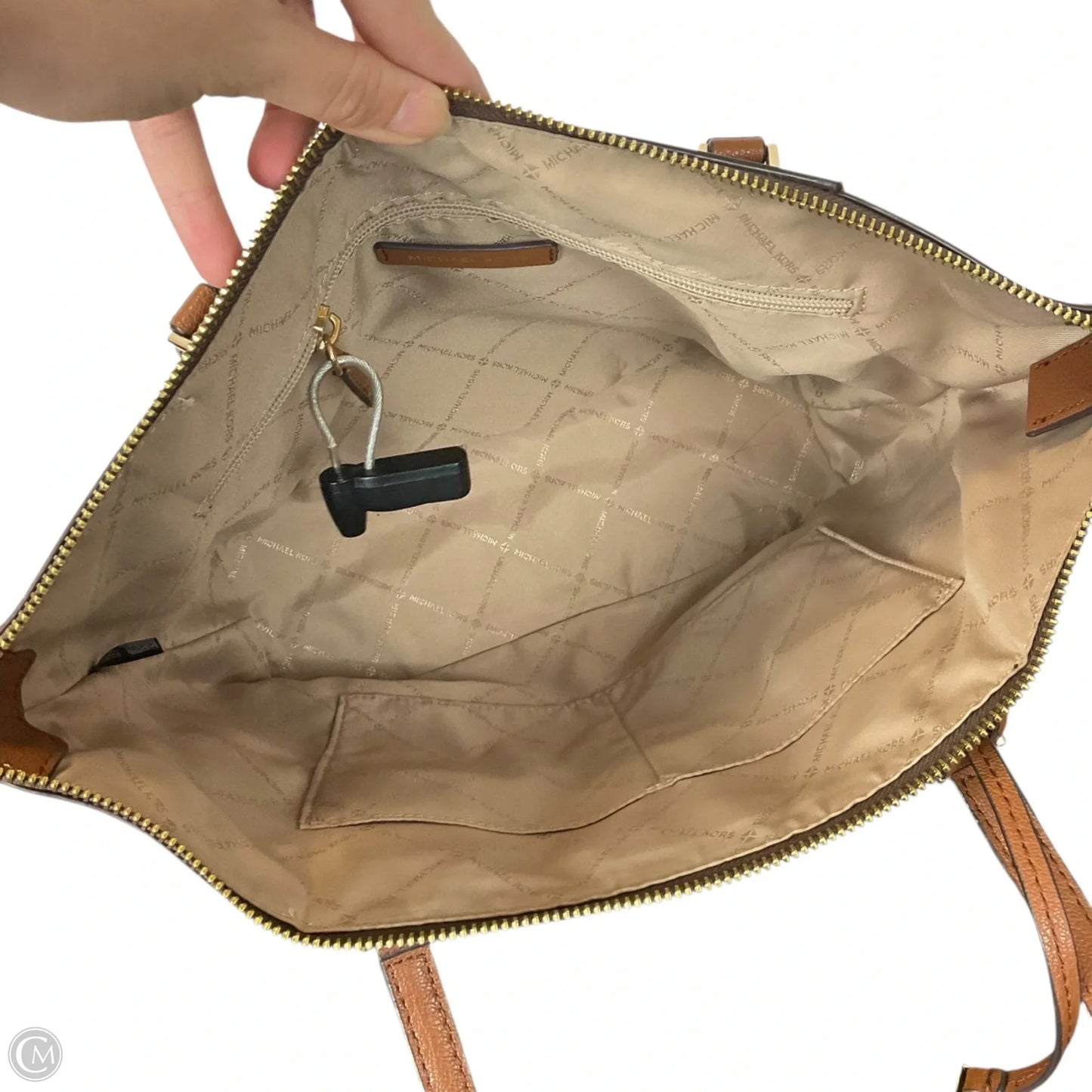 Handbag Designer By Michael Kors, Size: Medium