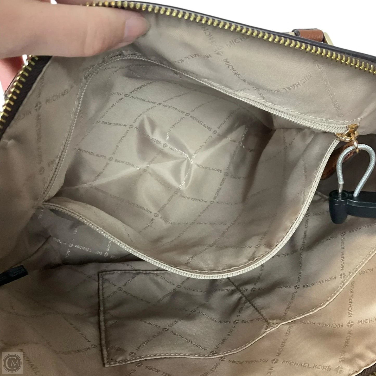 Handbag Designer By Michael Kors, Size: Medium