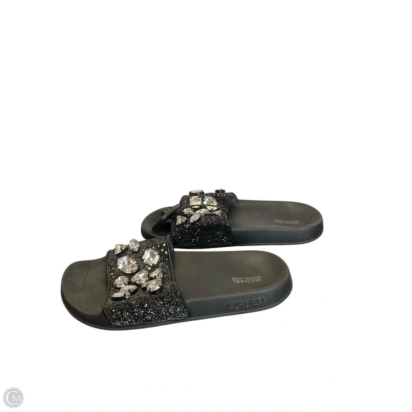 Sandals Designer By Michael Kors In Black, Size: 8