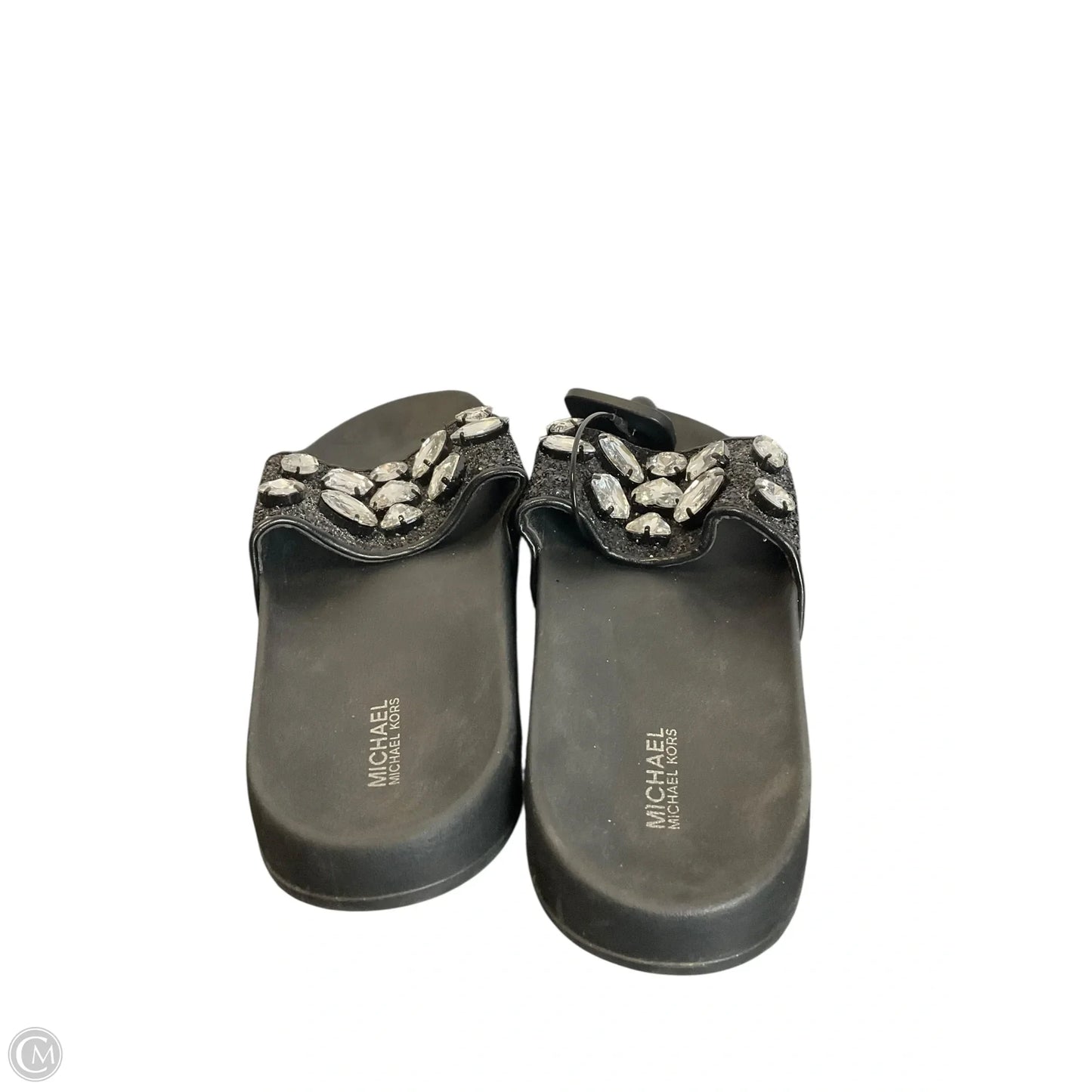 Sandals Designer By Michael Kors In Black, Size: 8