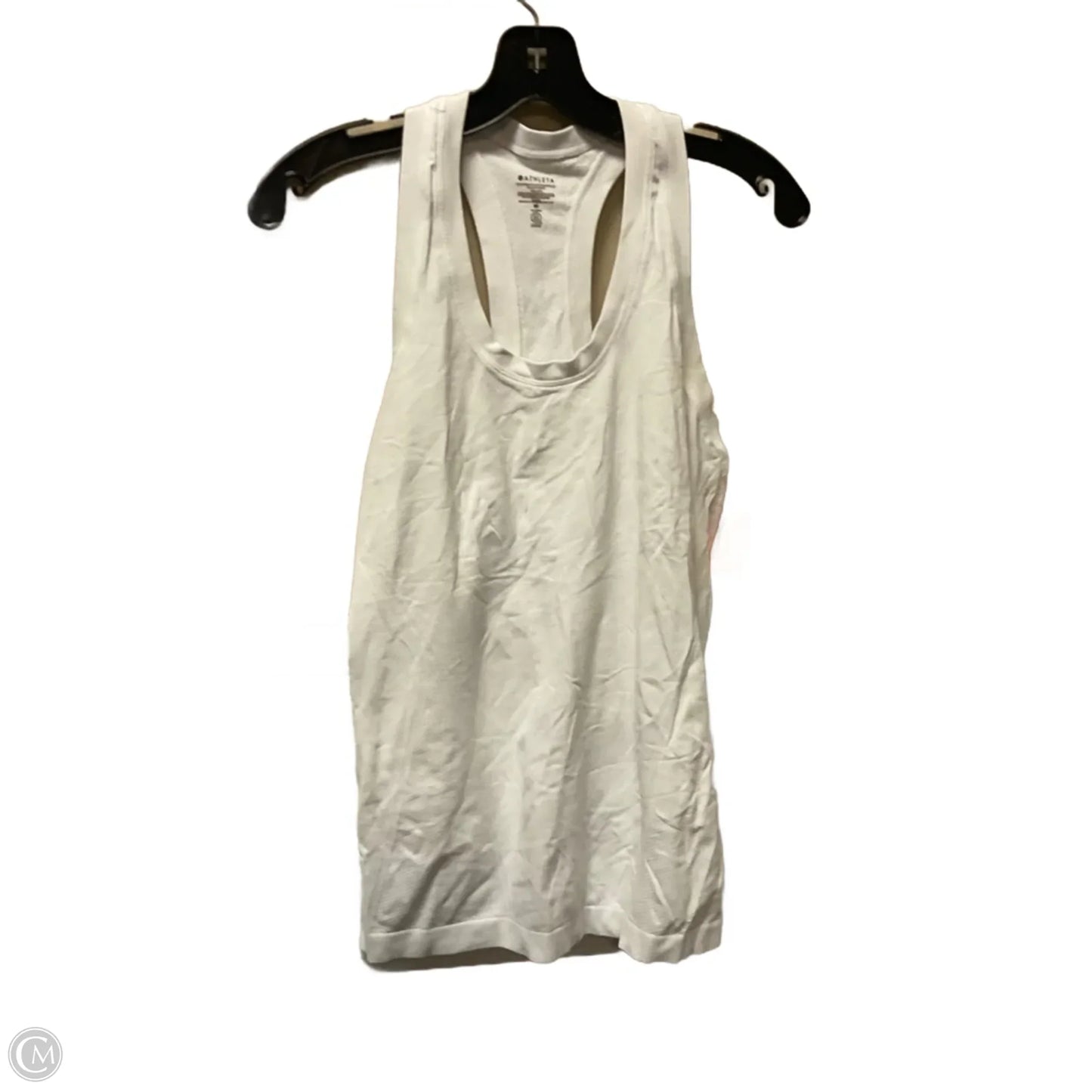 Athletic Tank Top By Athleta In White, Size: M