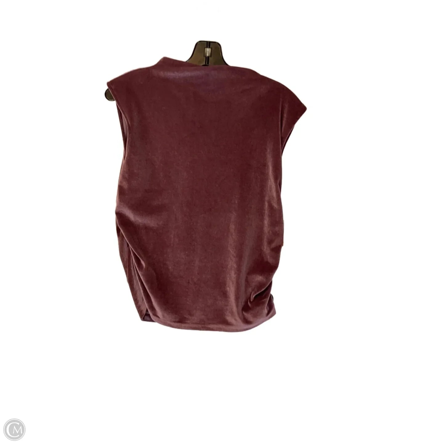 Top Sleeveless Basic By A New Day In Purple, Size: M