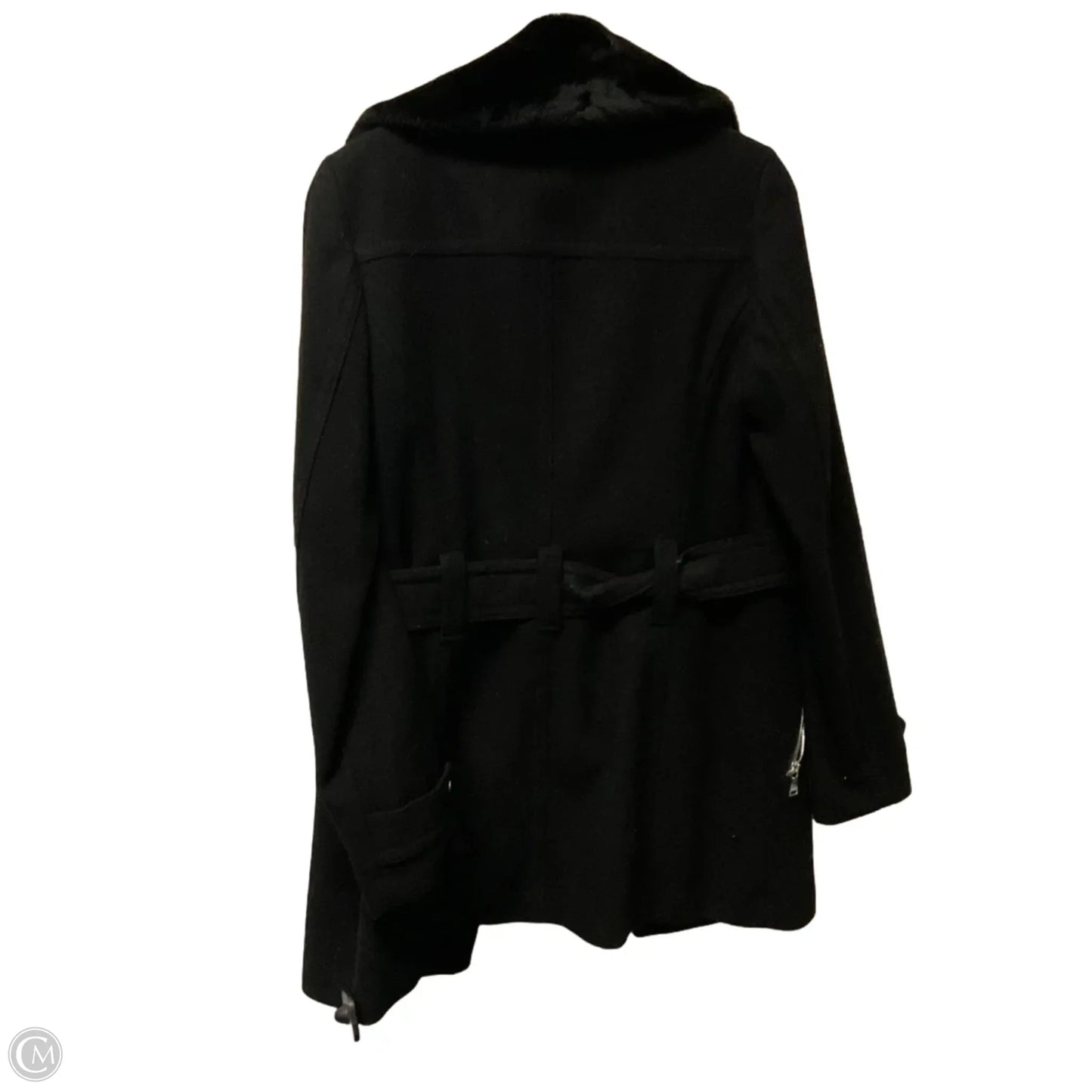 Coat Peacoat By Express In Black, Size: S
