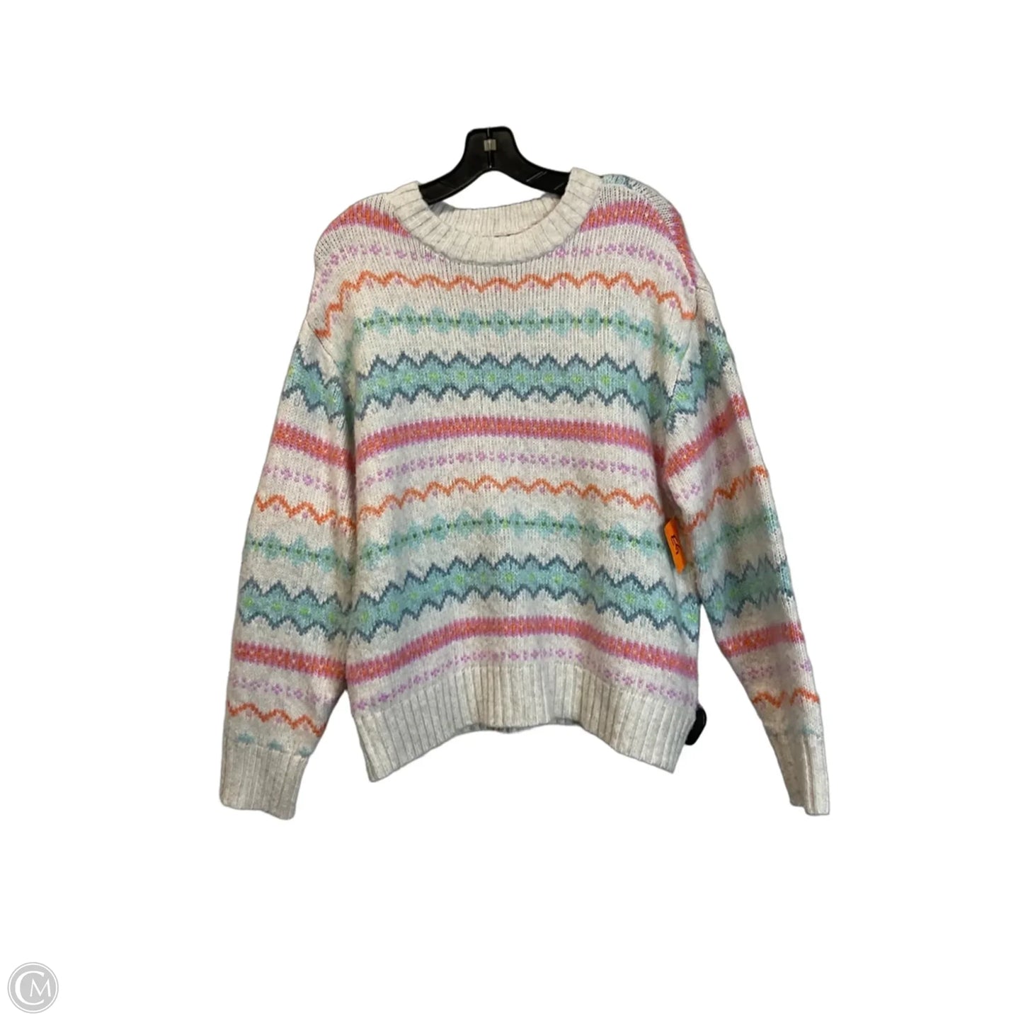 Sweater By American Eagle In White, Size: M