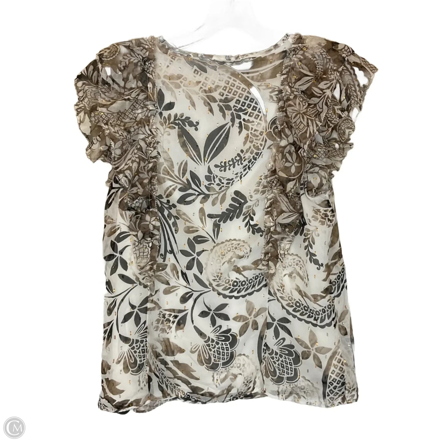 Top Sleeveless By White House Black Market In Brown, Size: S
