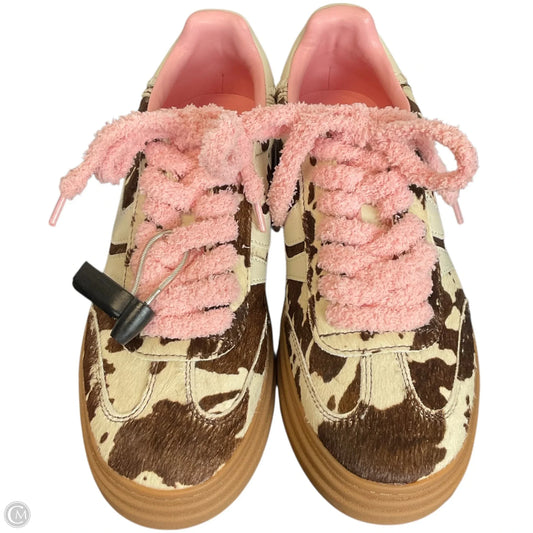 Shoes Sneakers By Steve Madden In Animal Print, Size: 9.5