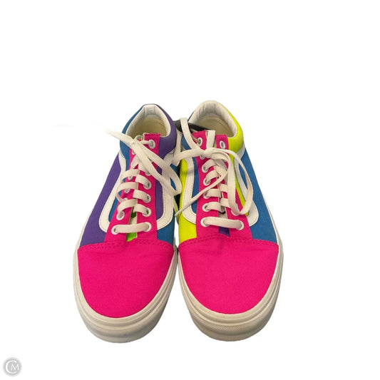 Shoes Sneakers By Vans In Multi-colored, Size: 10.5
