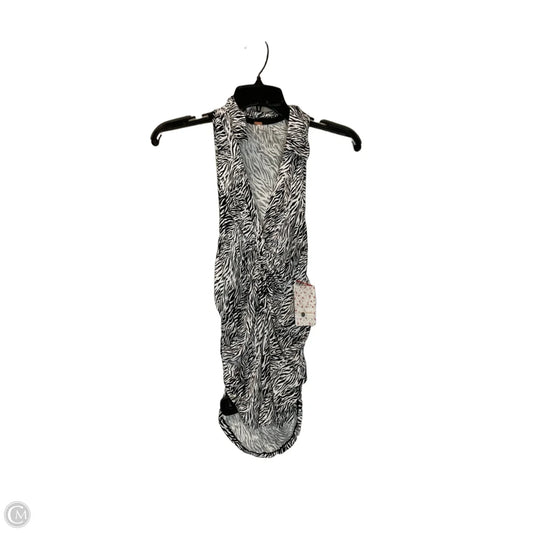 Top Sleeveless By Free People In Animal Print, Size: M