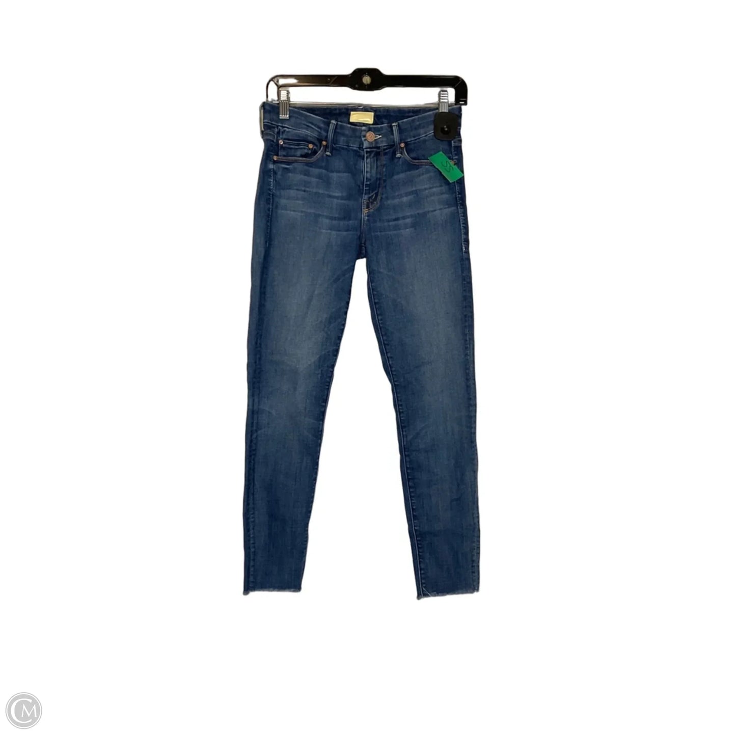 Jeans Skinny By Mother In Blue Denim, Size: 4