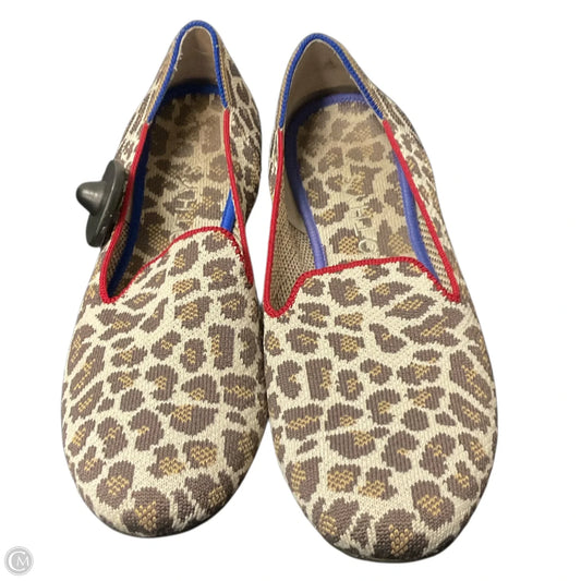 Shoes Flats By Rothys In Animal Print, Size: 9.5