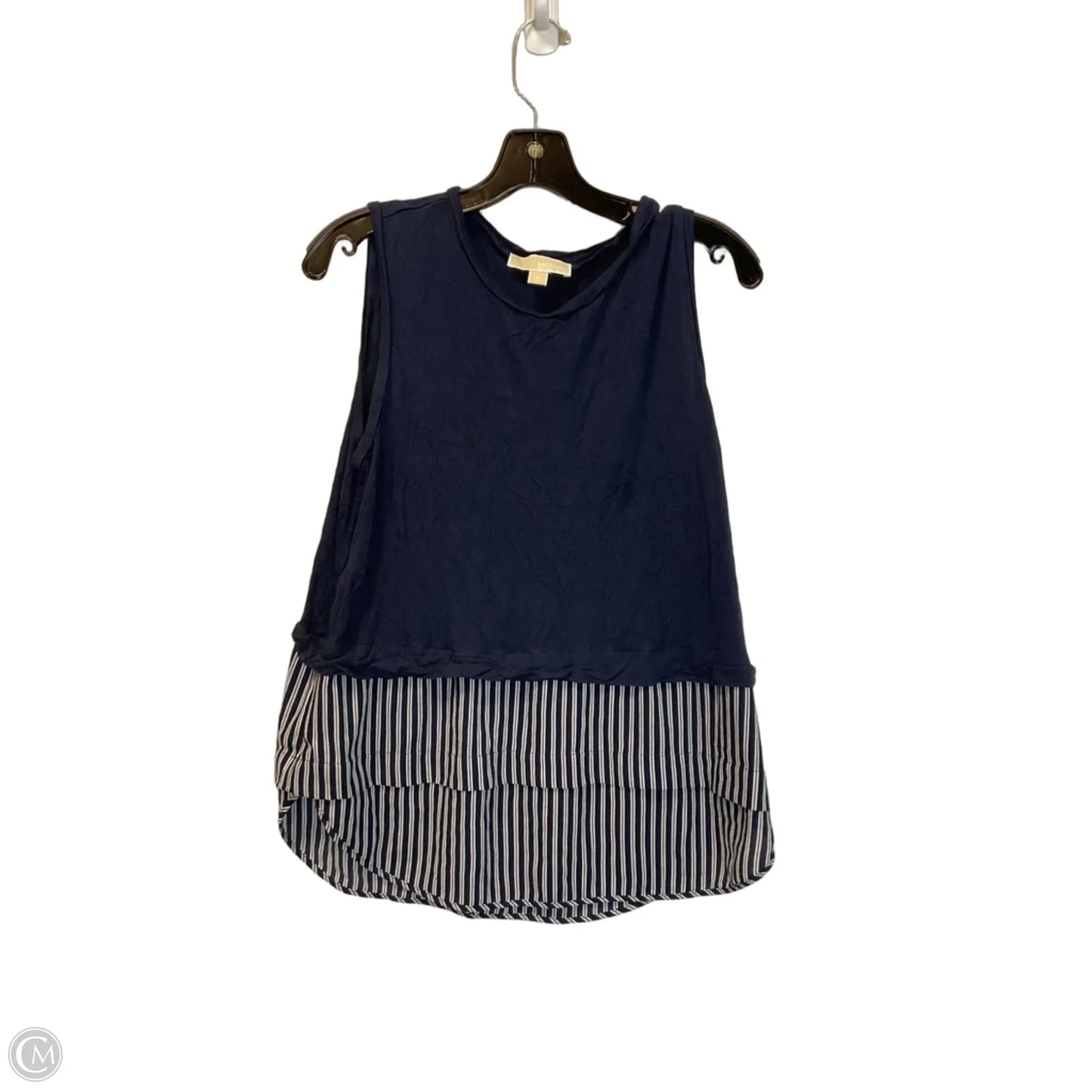 Top Sleeveless By Michael By Michael Kors In Blue, Size: M