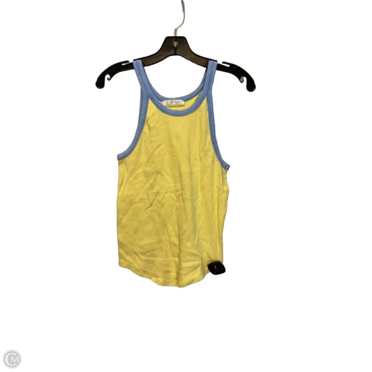 Top Sleeveless By We The Free In Yellow, Size: M