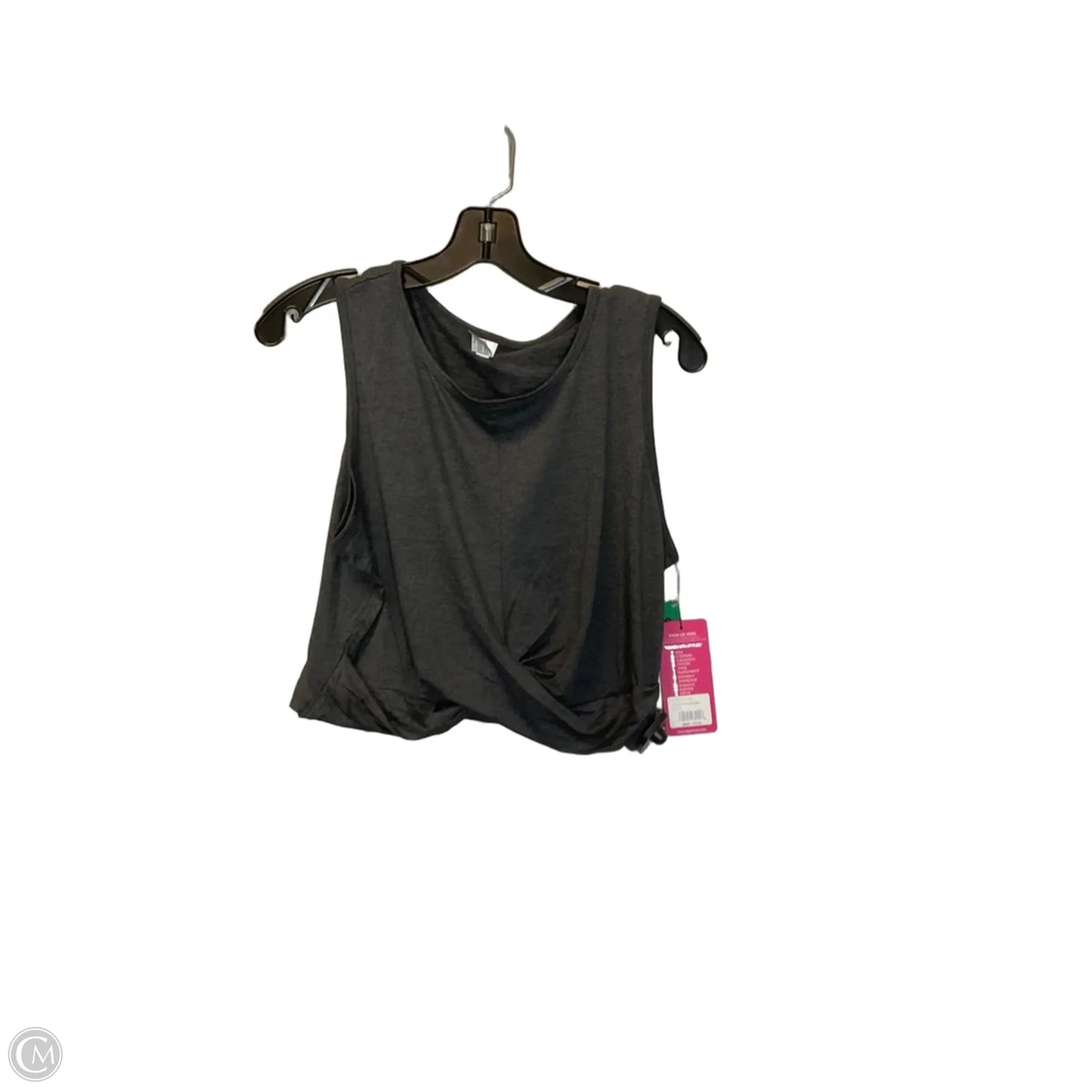 Athletic Tank Top By Yogalicious In Grey, Size: Xl