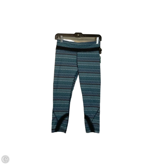 Athletic Leggings By Lululemon In Blue, Size: 6