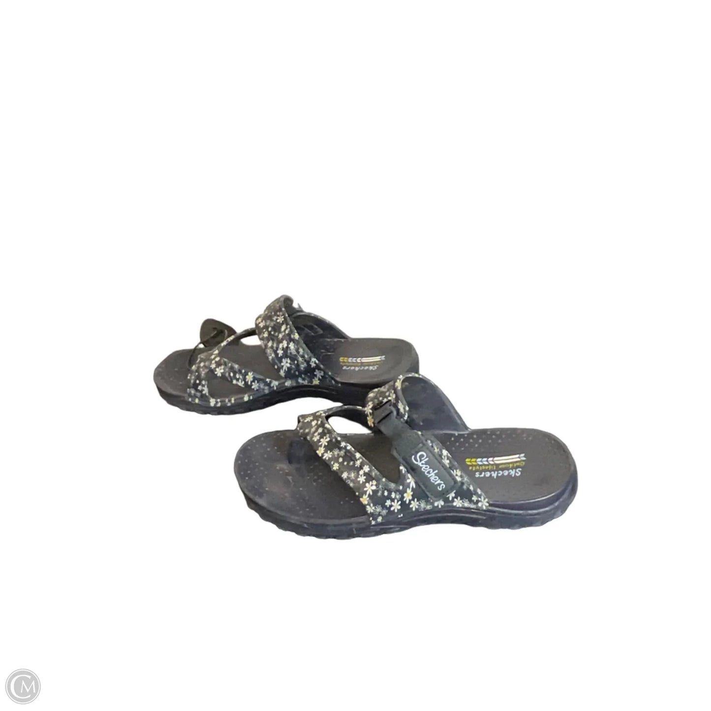 Sandals Flats By Skechers In Blue, Size: 7
