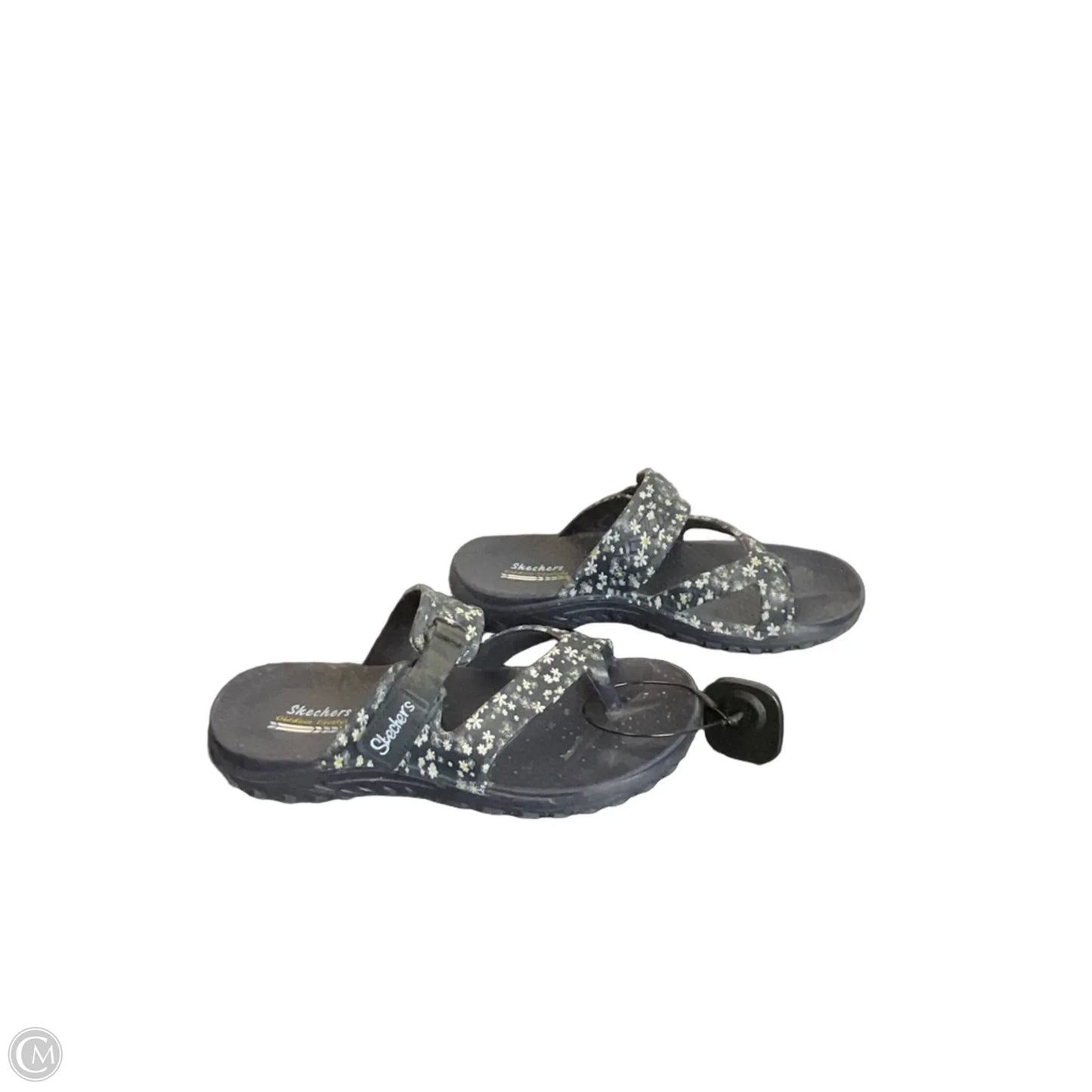 Sandals Flats By Skechers In Blue, Size: 7