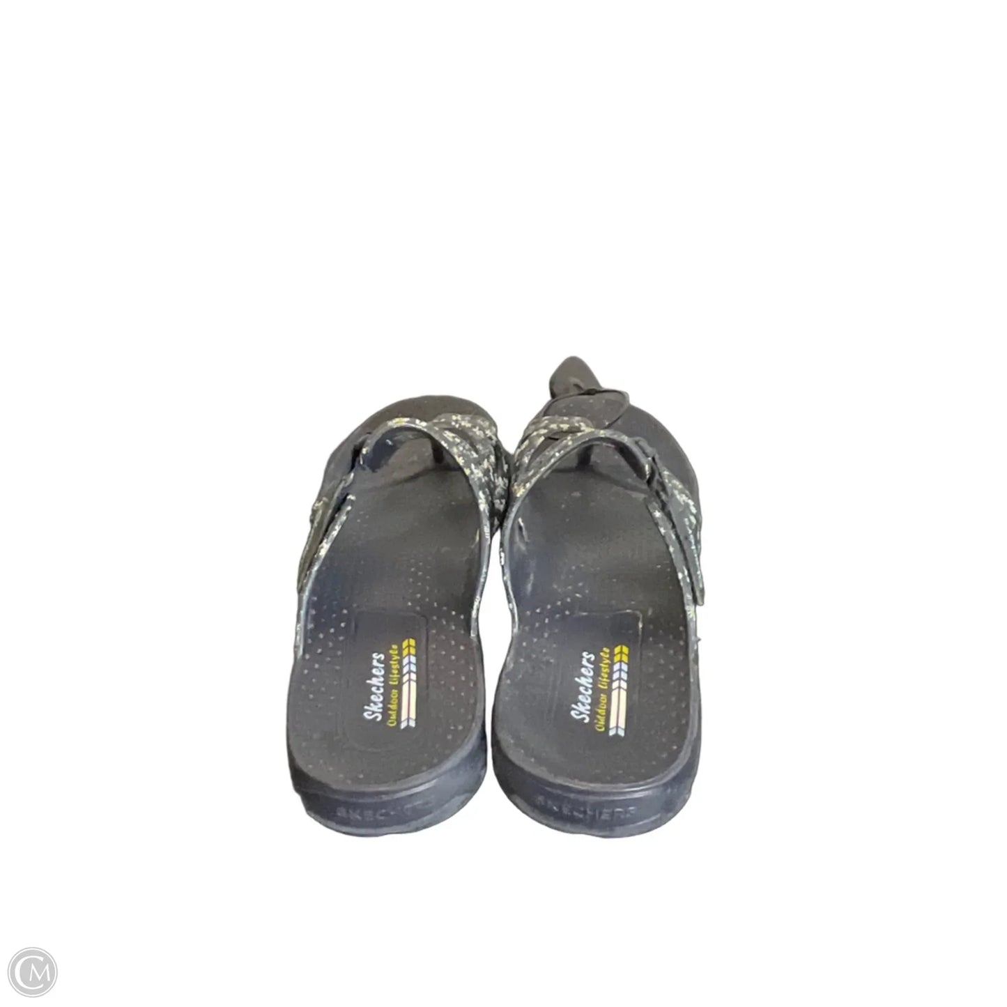 Sandals Flats By Skechers In Blue, Size: 7