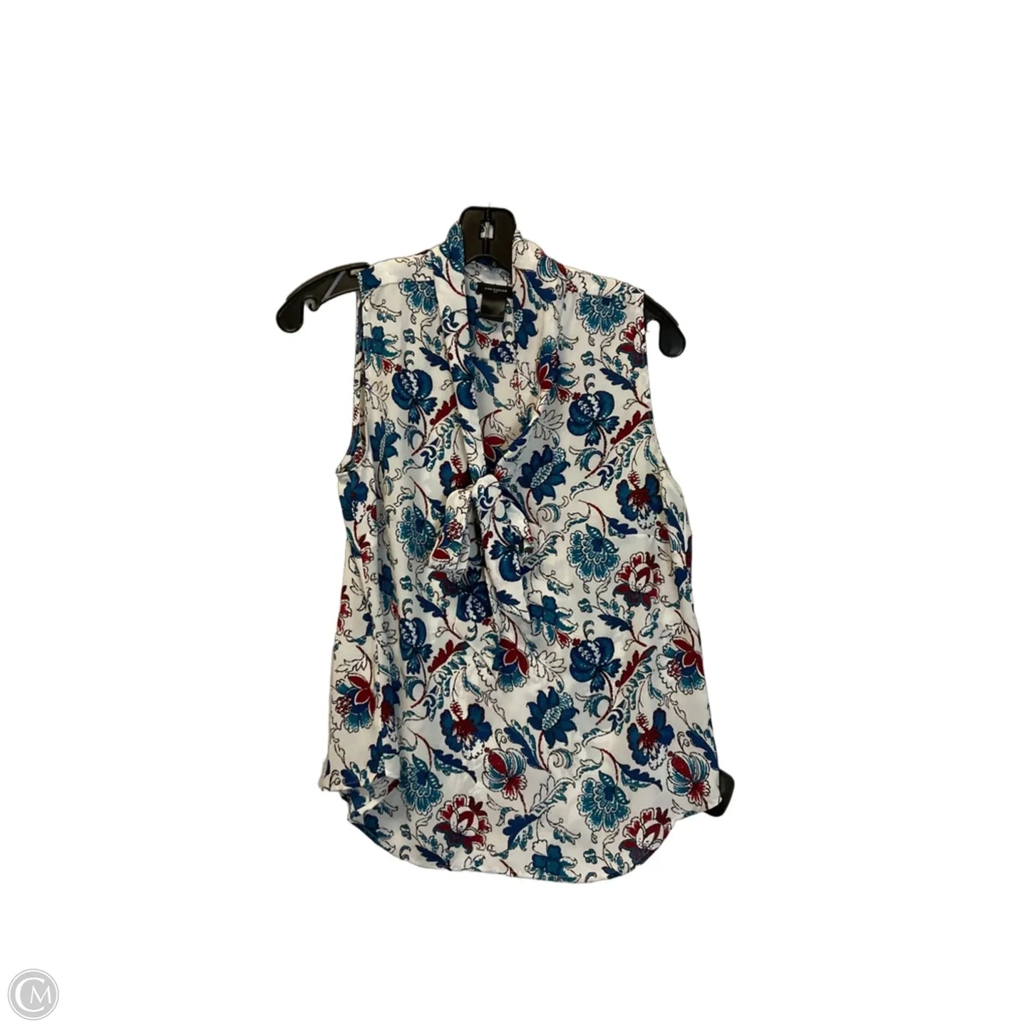 Top Sleeveless By Ann Taylor In Floral Print, Size: Xs