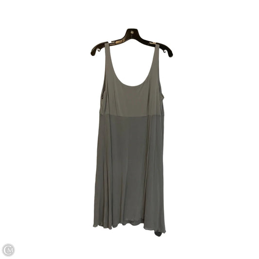 Dress Casual Short By Eileen Fisher In Grey, Size: L