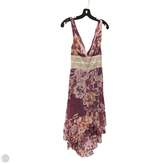 Dress Casual Midi By Free People In Floral Print, Size: 0