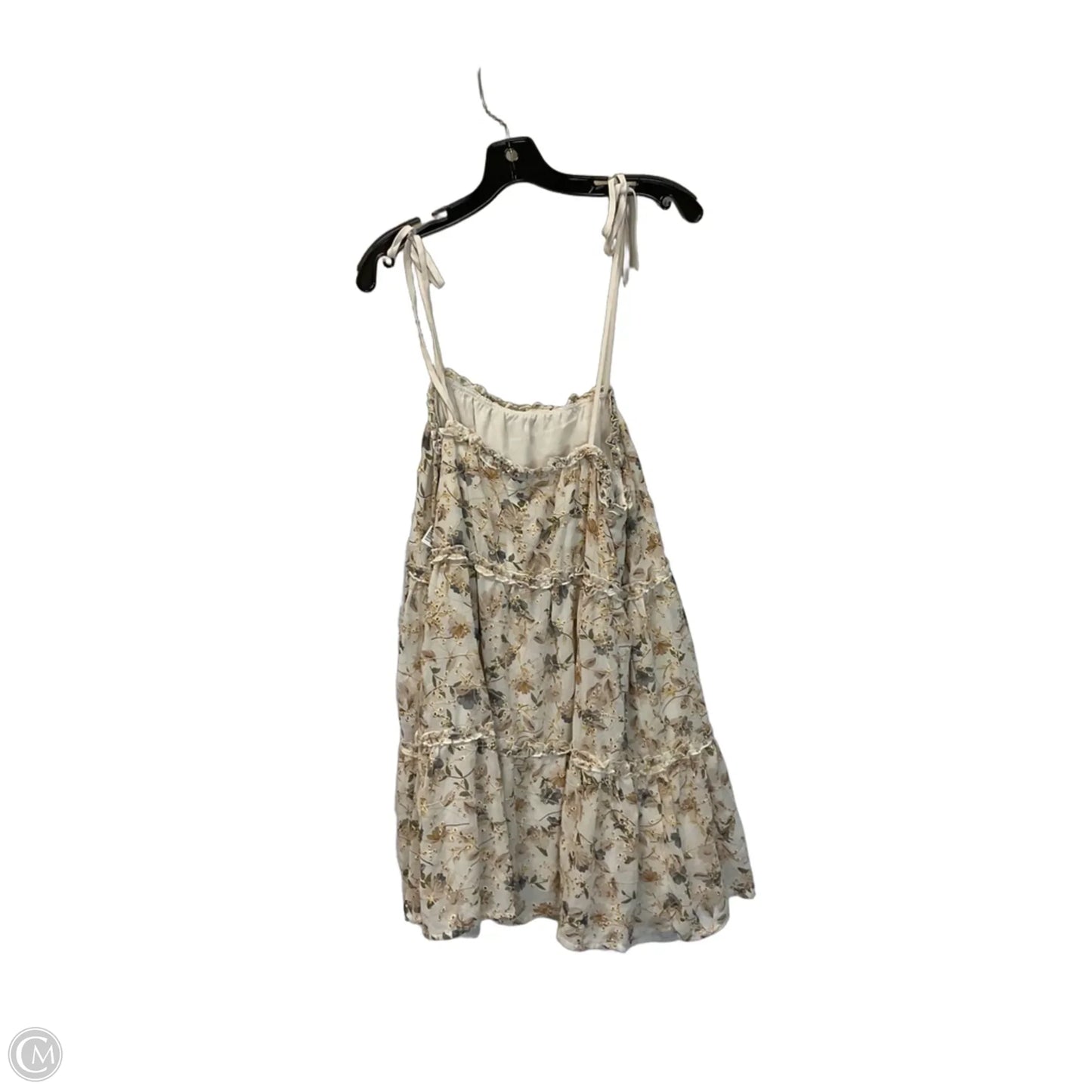 Dress Casual Short By Vestique In Floral Print, Size: L