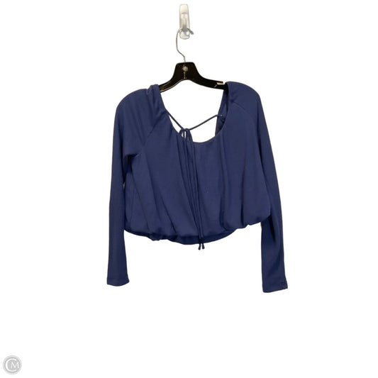 Top Long Sleeve By We The Free In Blue, Size: Xs