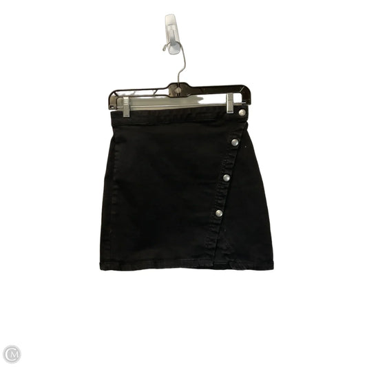 Skirt Mini & Short By We The Free In Black Denim, Size: 2