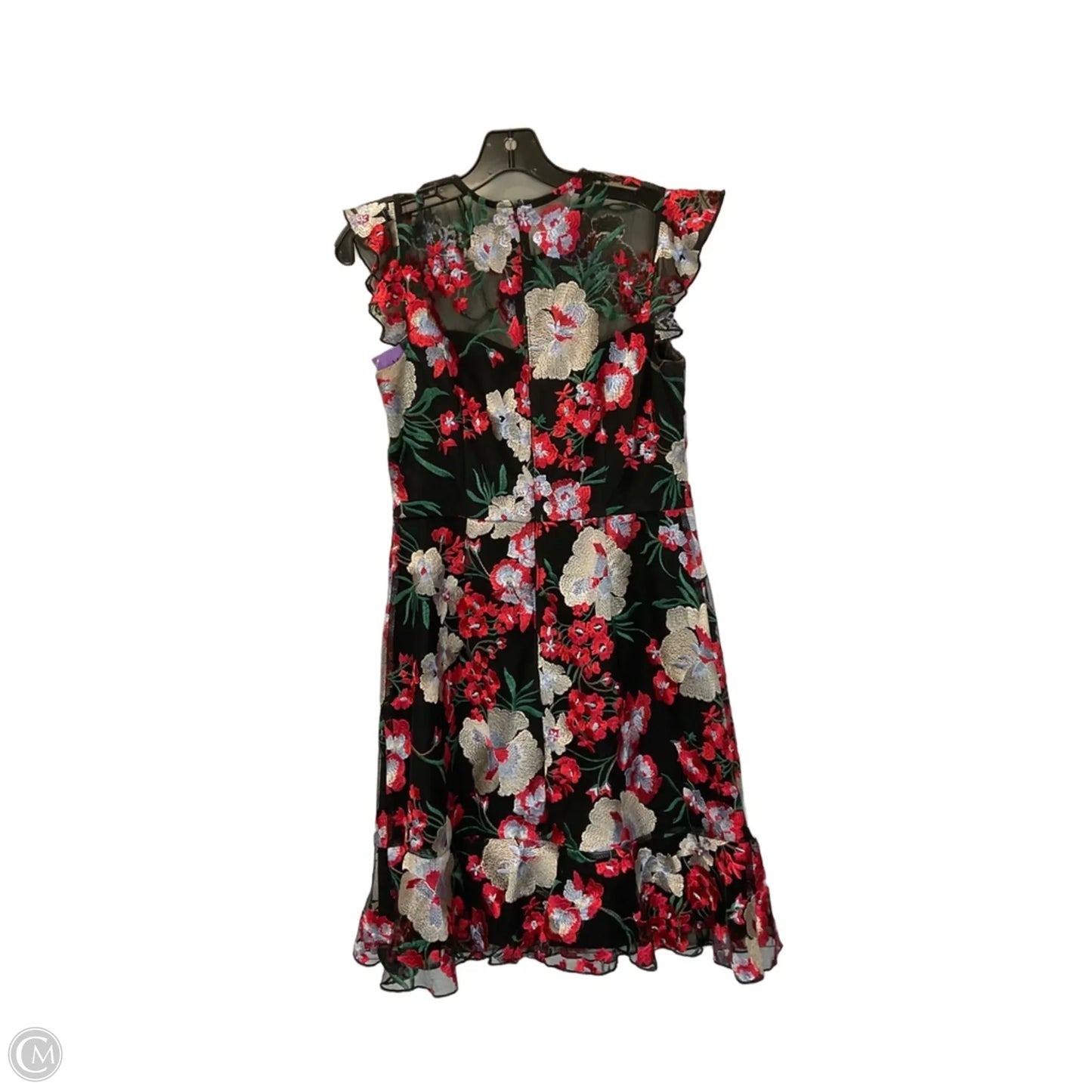 Dress Party Midi By Donna Morgan In Floral Print, Size: 4
