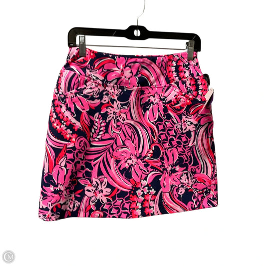 Skort Designer By Lilly Pulitzer In Blue, Size: 0
