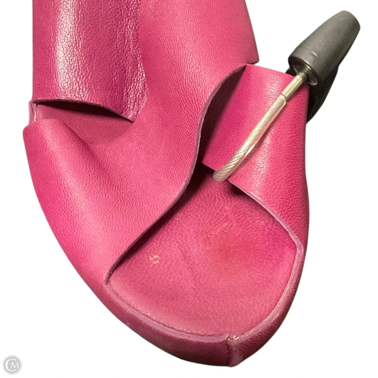 Sandals Heels Wedge By Cma In Pink, Size: 7