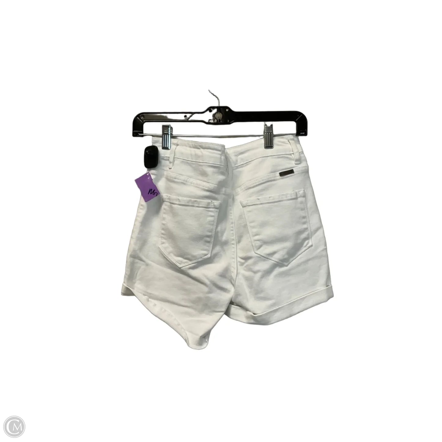 Shorts By Kancan In White Denim, Size: S