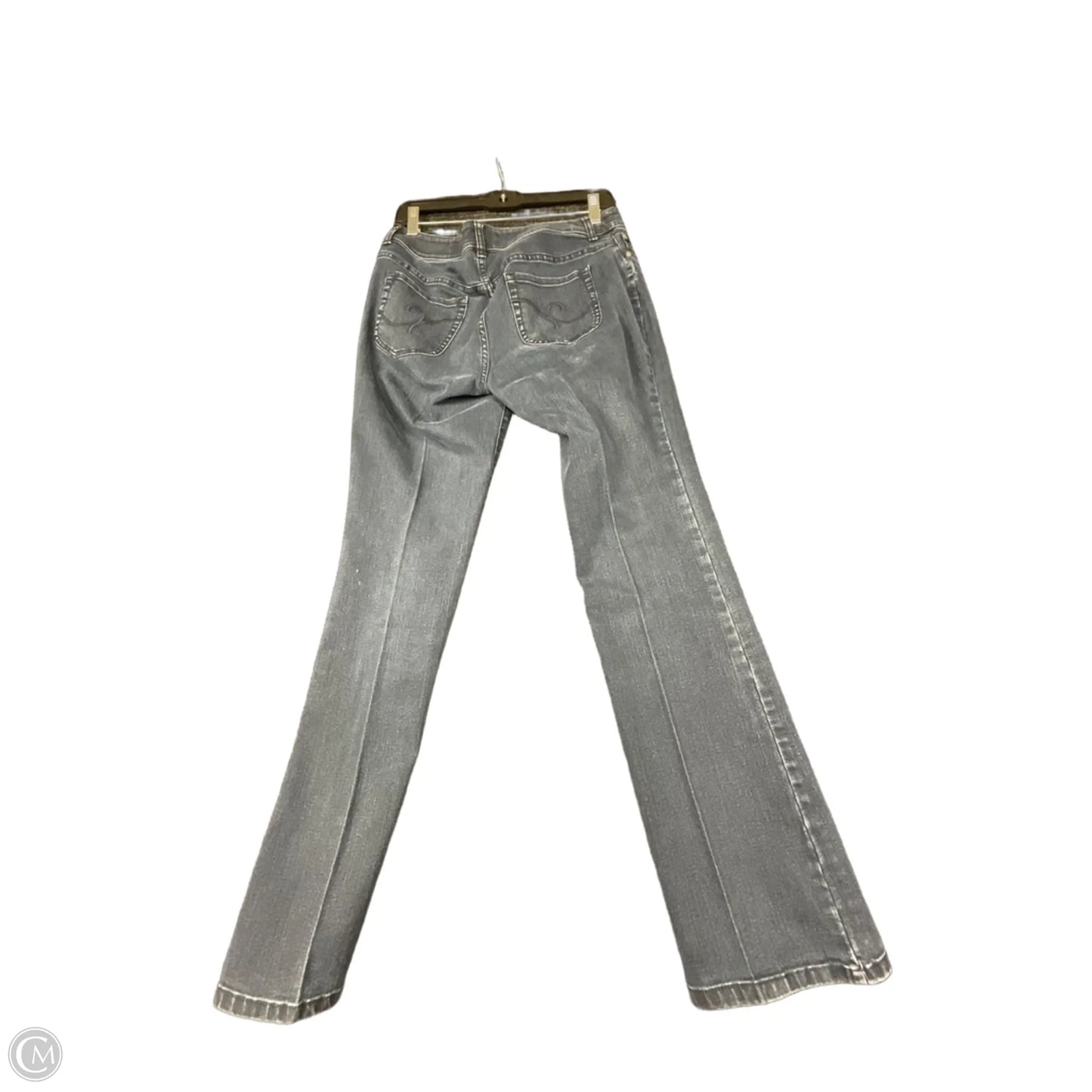 Jeans Straight By Chicos In Blue Denim, Size: 4