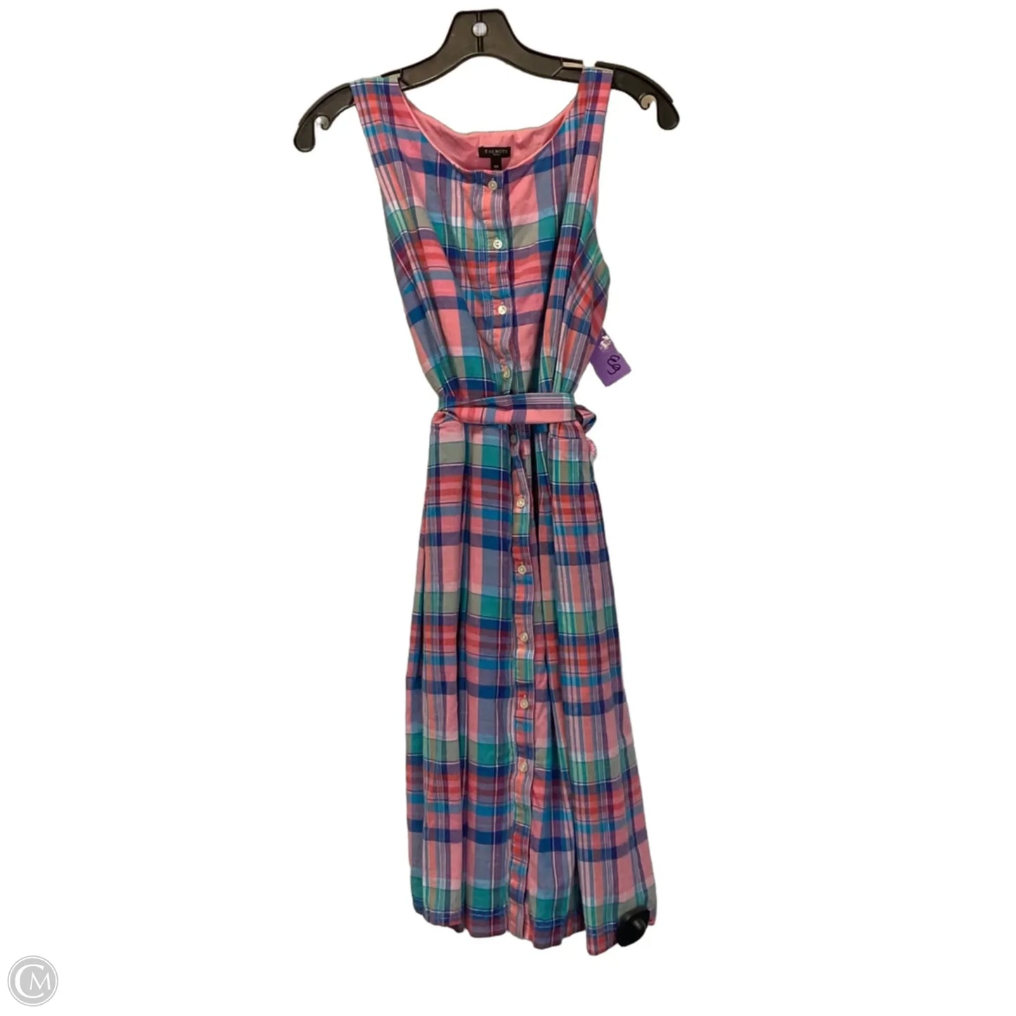 Dress Casual Short By Talbots In Plaid Pattern, Size: 10