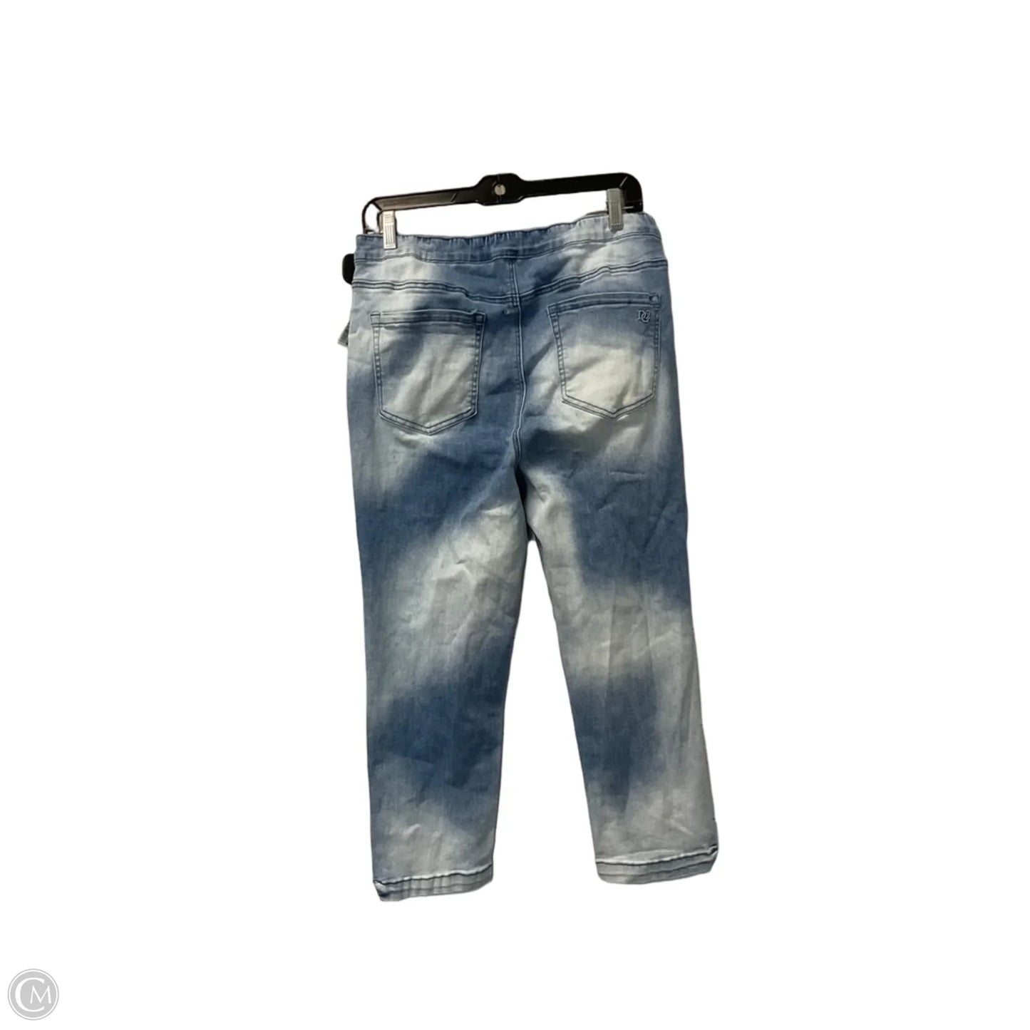 Jeans Skinny By Dg2 In Blue Denim, Size: L