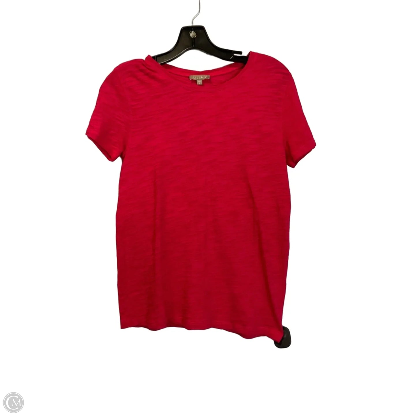 Top Short Sleeve By Lilla P In Red, Size: S