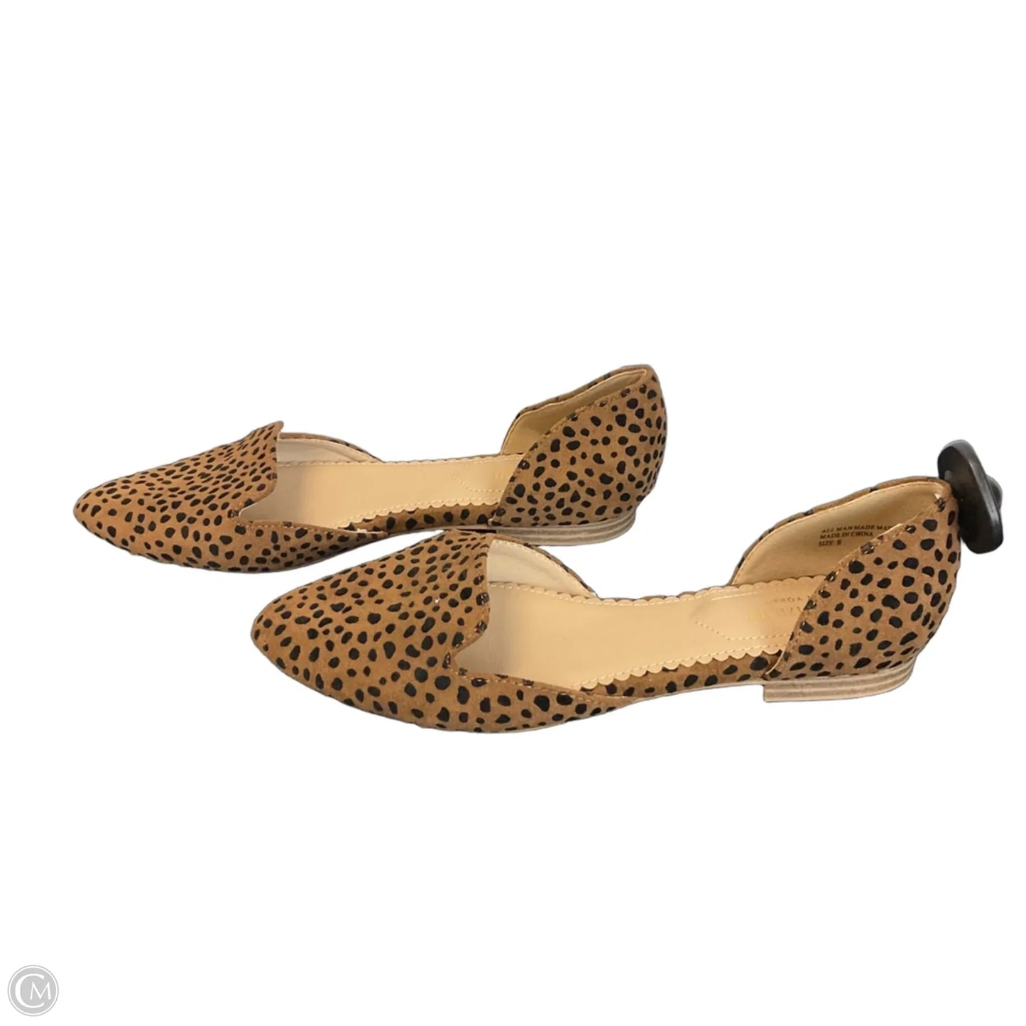 Shoes Flats By Isaac Mizrahi In Animal Print, Size: 8