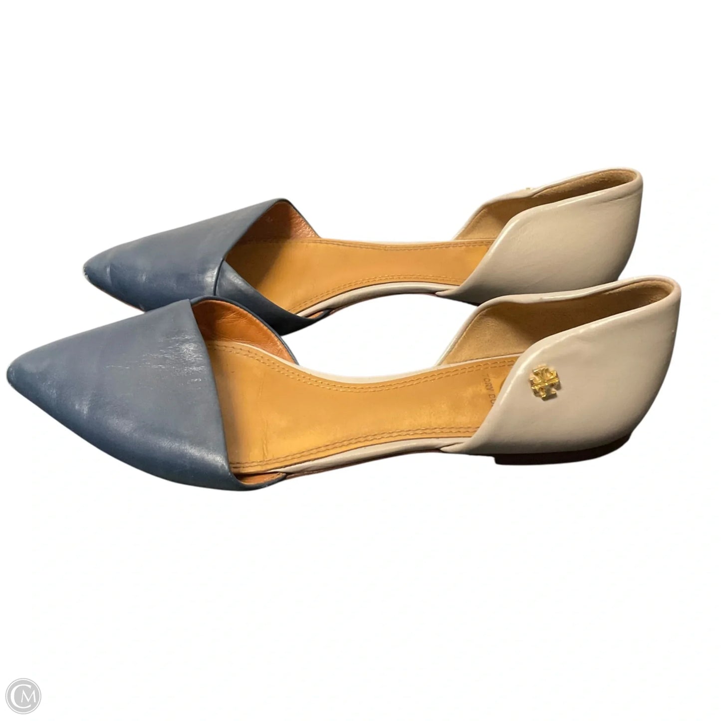 Shoes Designer By Tory Burch In Blue, Size: 7