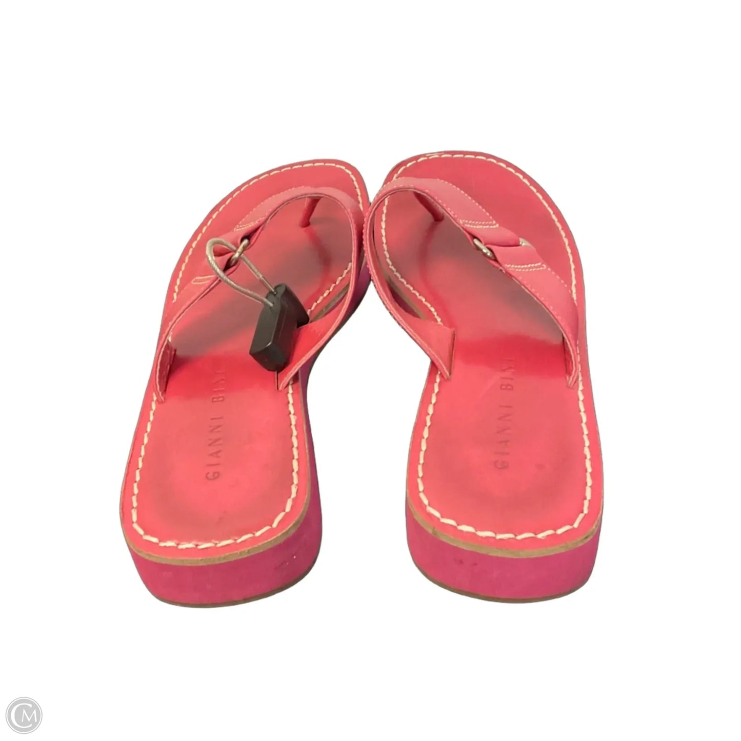 Sandals Flip Flops By Gianni Bini In Pink, Size: 9.5