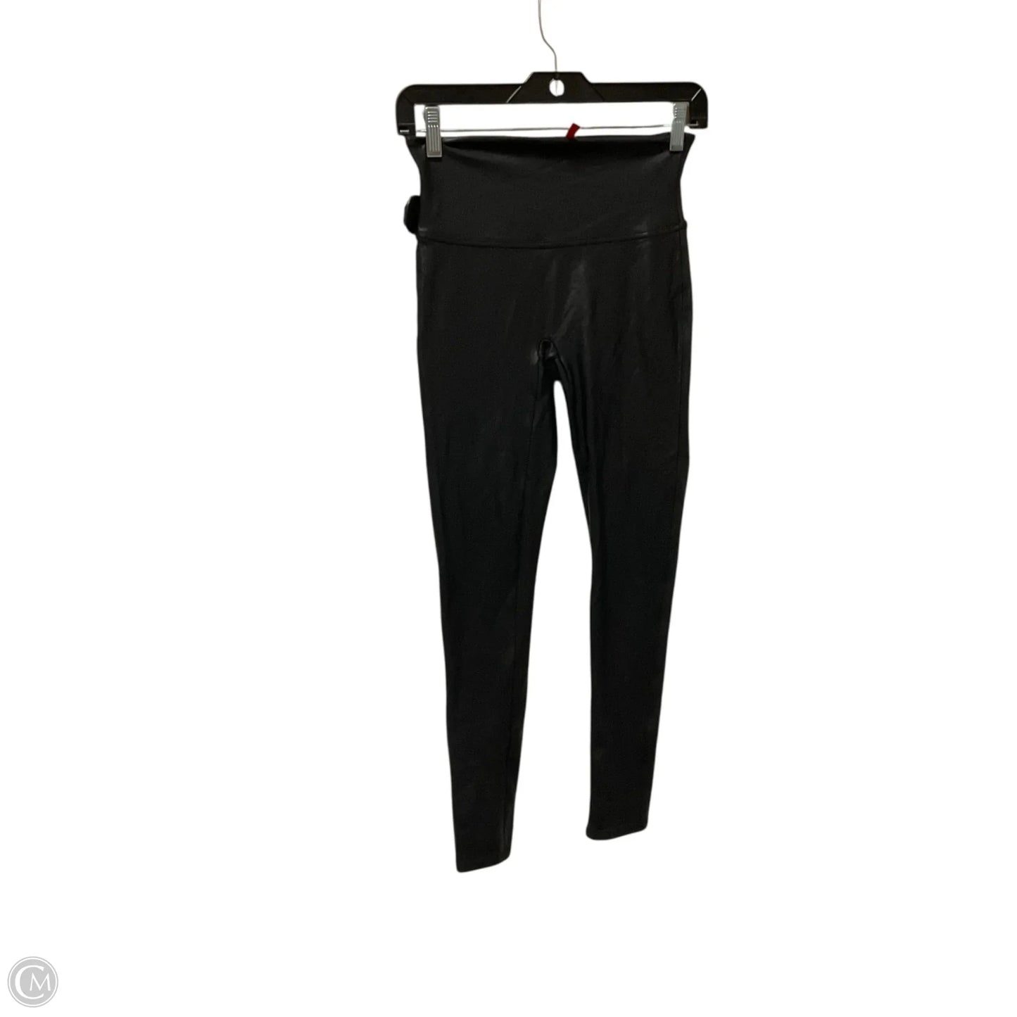 Athletic Leggings By Spanx In Black, Size: M